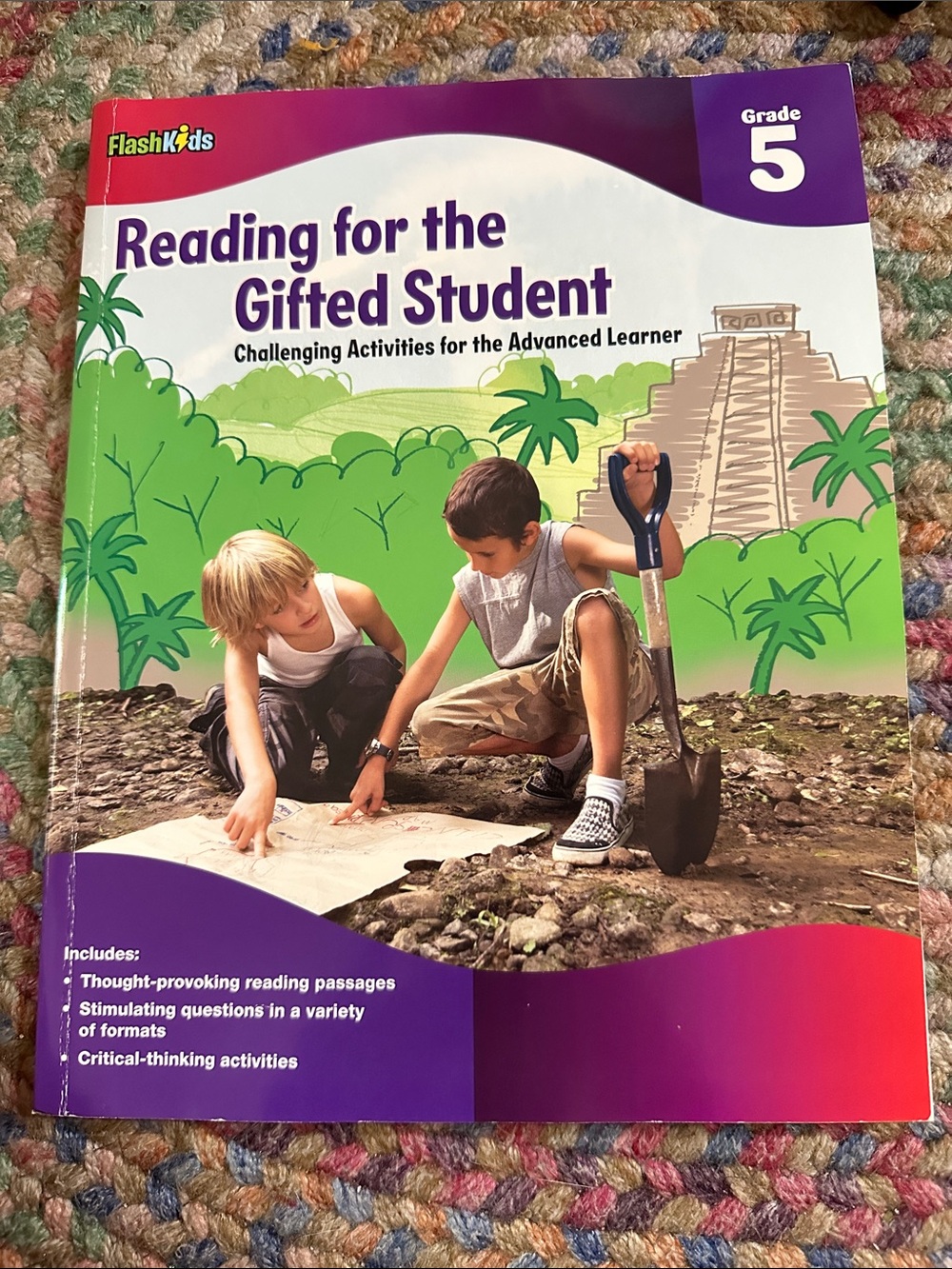 Flash Kids Reading for the Gifted Student Grade 5 Advanced Learner Workbook